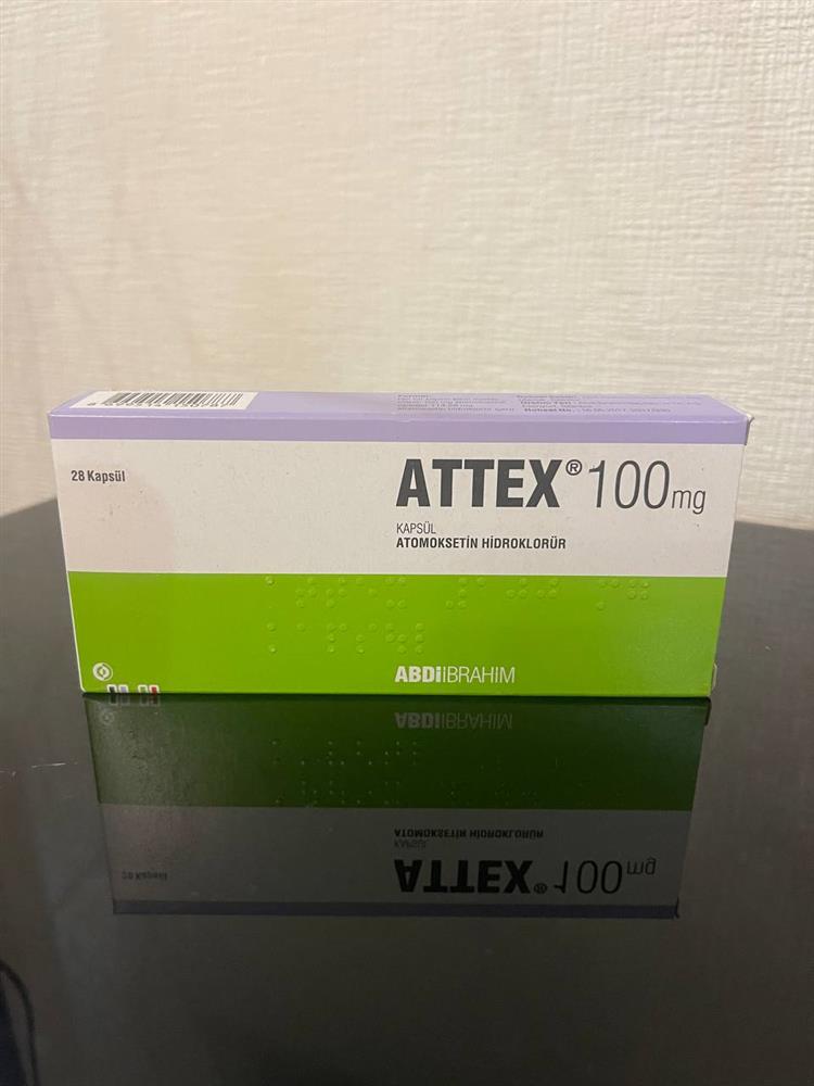Attex (atomoksetin)100mg  caps №28