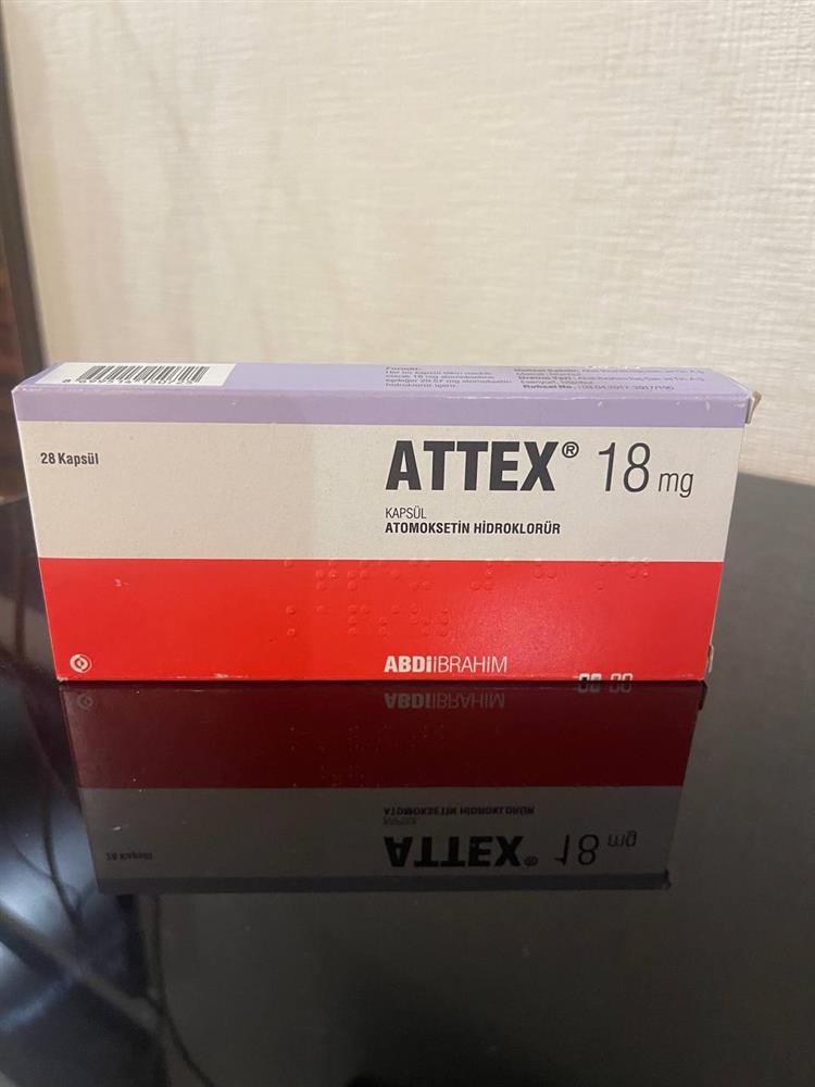 Attex (atomoksetin) 18mg caps №28