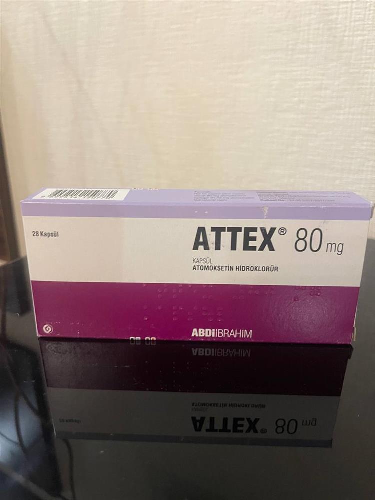 Attex (atomoksetin) 80mg caps №28
