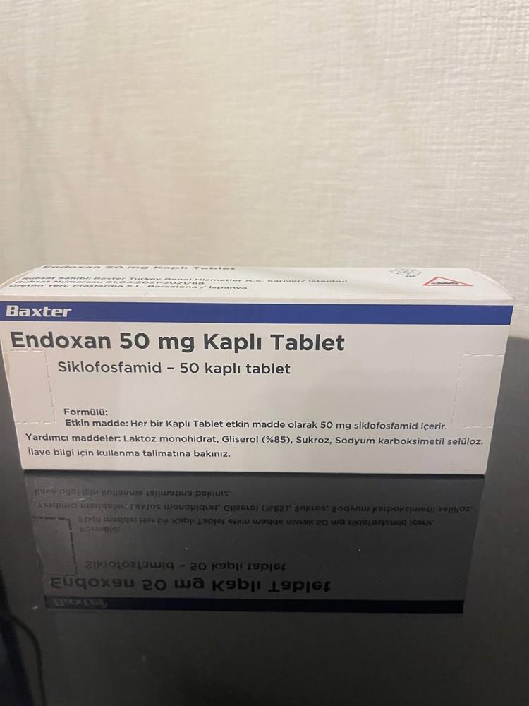 Эндоксан (циклофосфамид) 50 мг табл №50