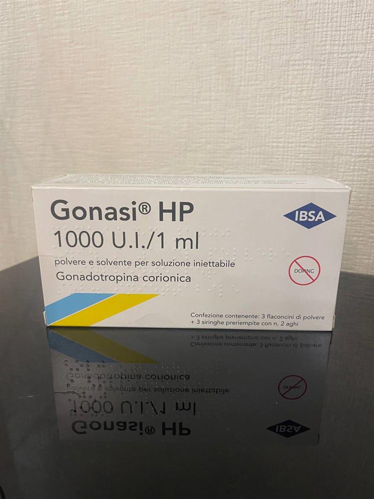 Гонасі HP (гонадотропин хоріоничний) 1000 фл №3 ОД/1 мл