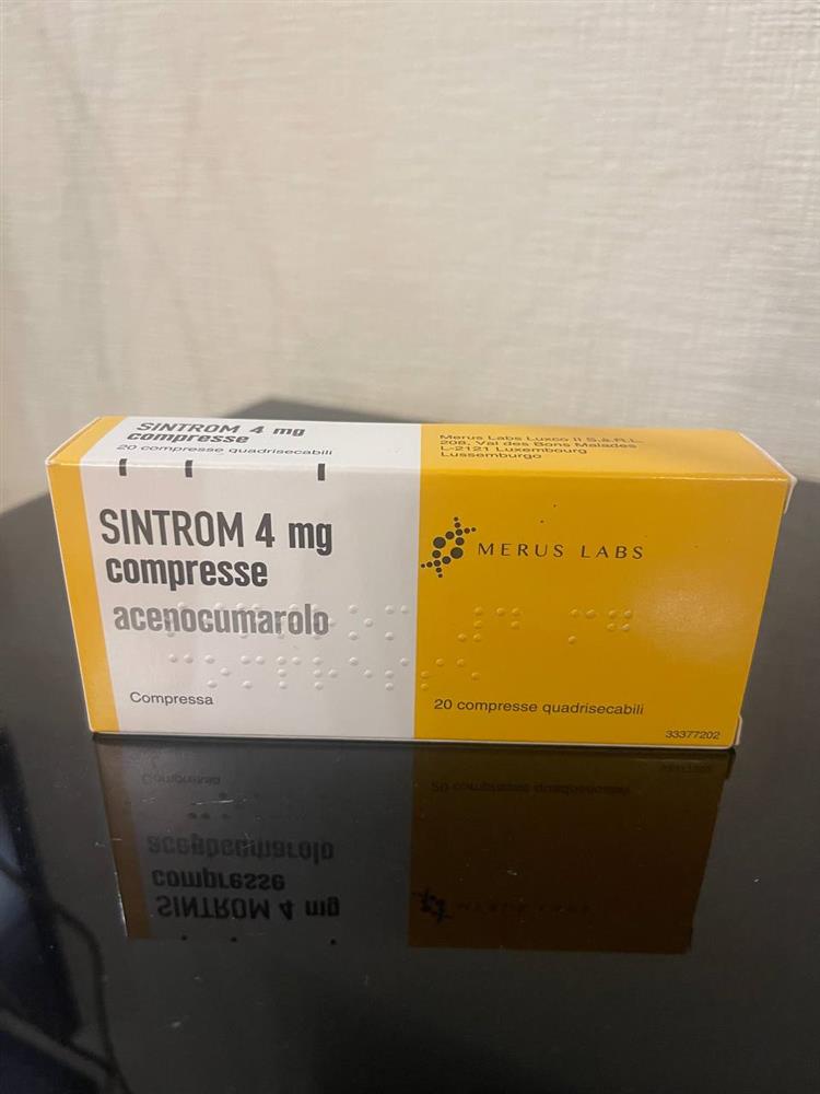 Sintrom (acenokumarol) 4mg tabl №20