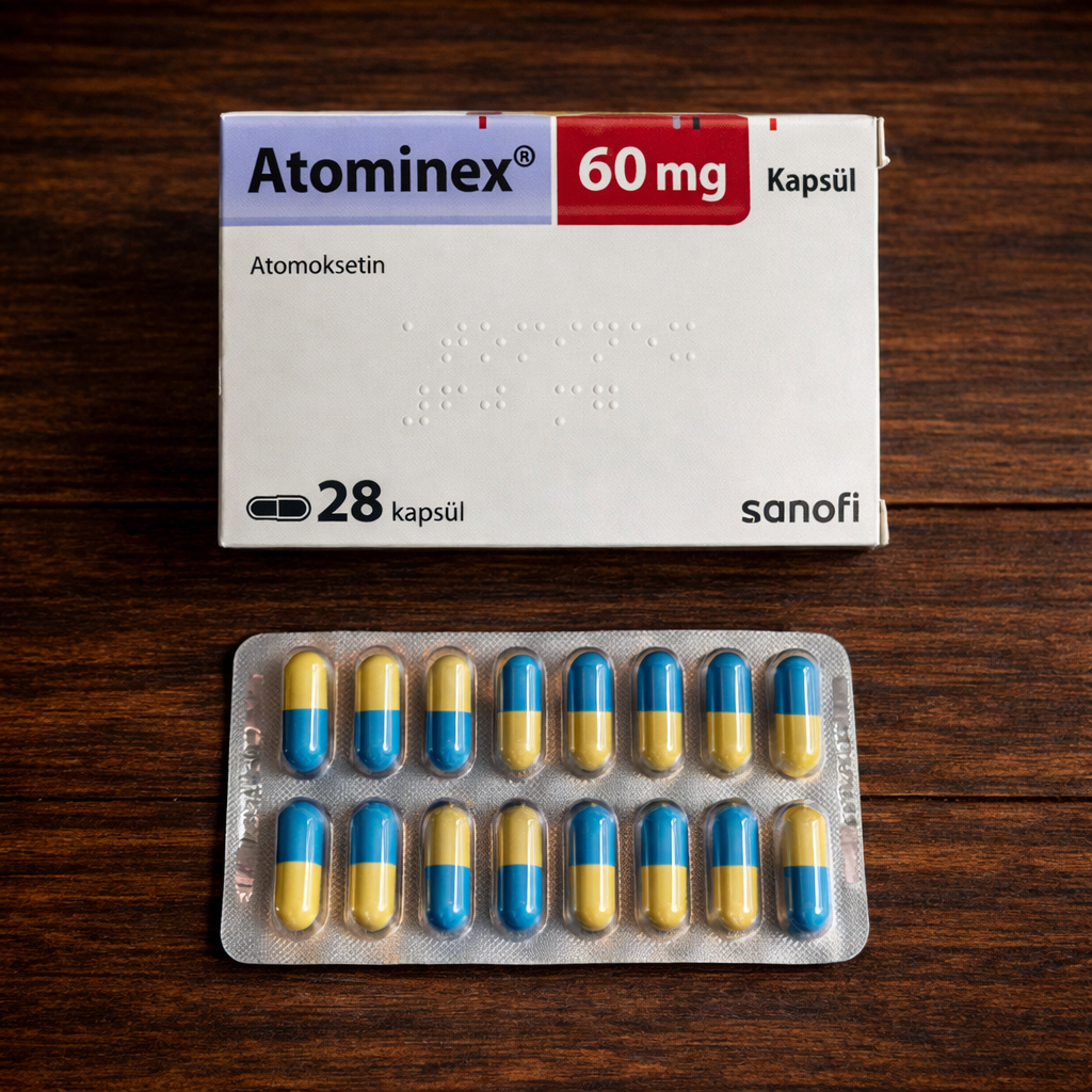 Атомінекс (атомоксетін) 60 мг №28 - Зображення 2