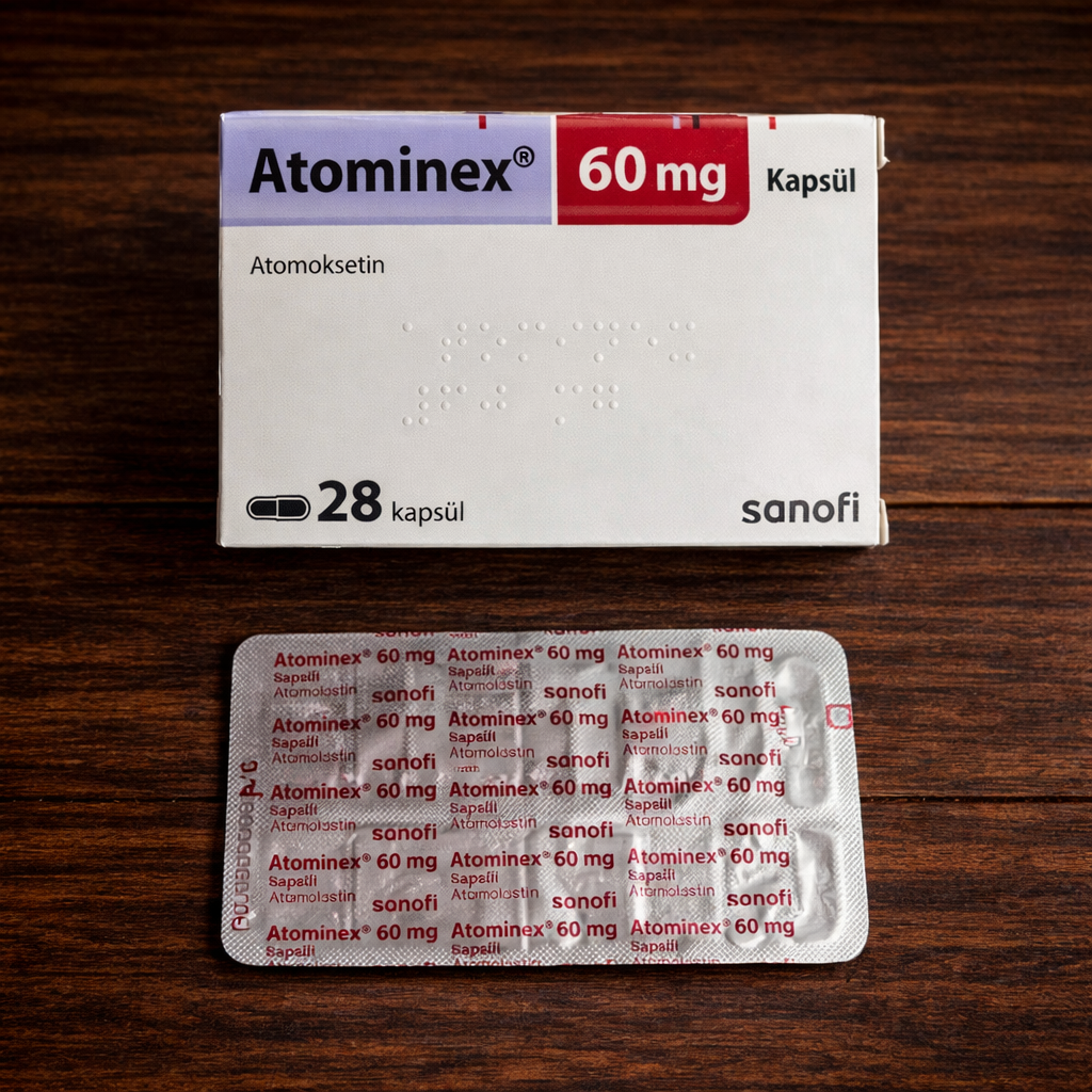 Атомінекс (атомоксетін) 60 мг №28 - Зображення 4