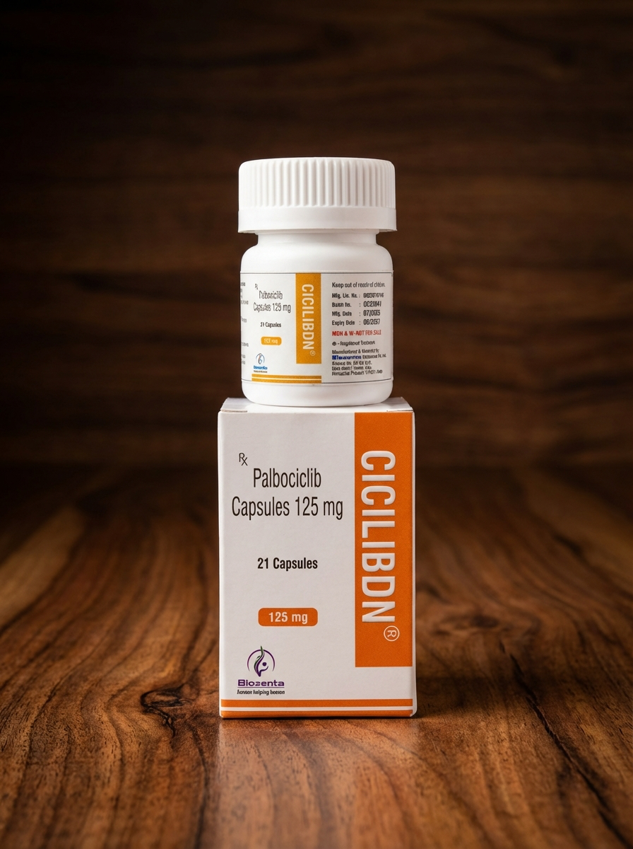 Циклібдн (палбоцікліб) капсули 125 мг №21 - Зображення 2