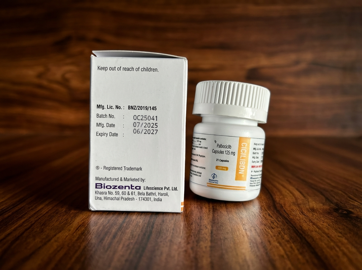 Циклібдн (палбоцікліб) капсули 125 мг №21 - Зображення 3