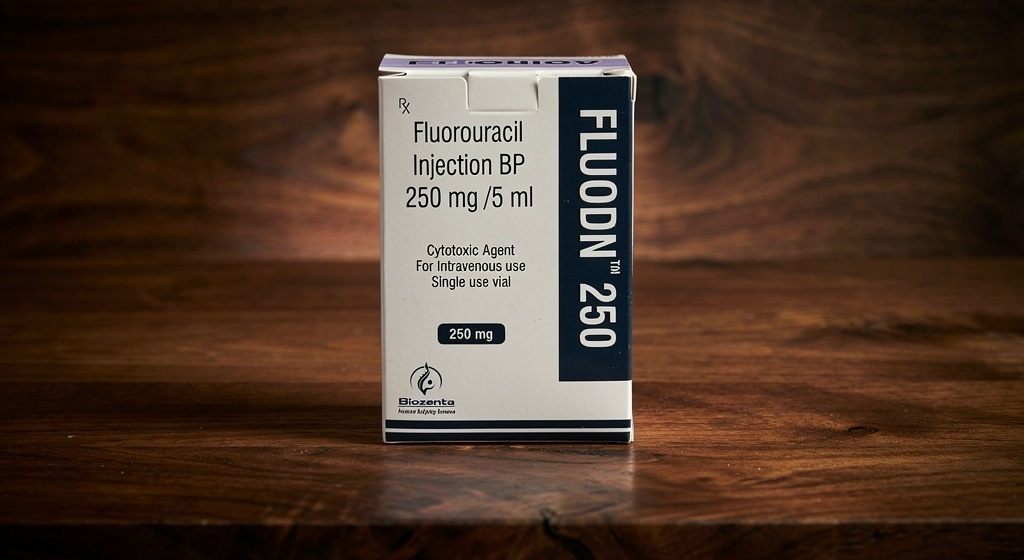 Флуодн 250 (Флуороурацил )250 мг/5 мл, розчин для ін’єкцій