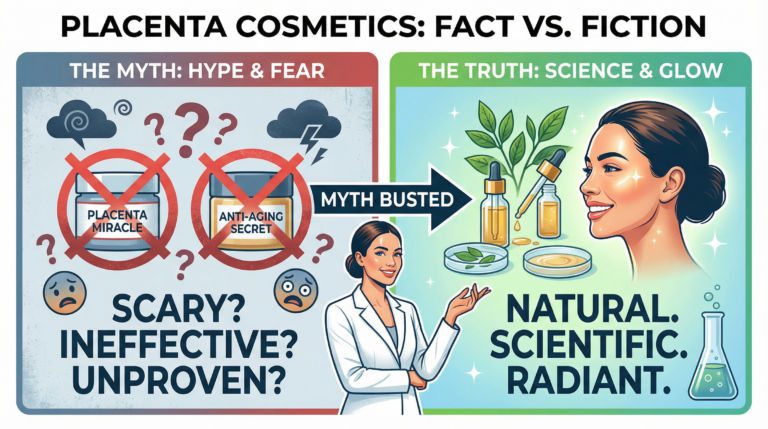 Placental Cosmetics — Debunking the Myths