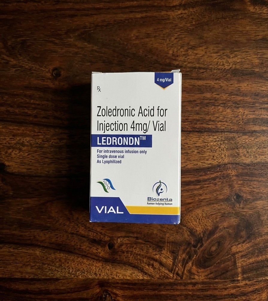 Ledrondn (Zoledronic Acid) 4 mg/vial