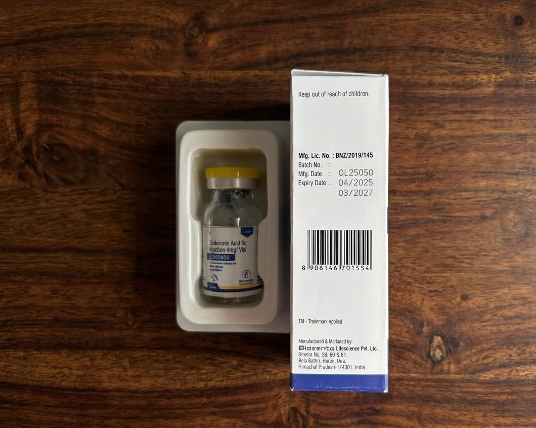 Ledrondn (Zoledronic Acid) 4 mg/vial - Image 3
