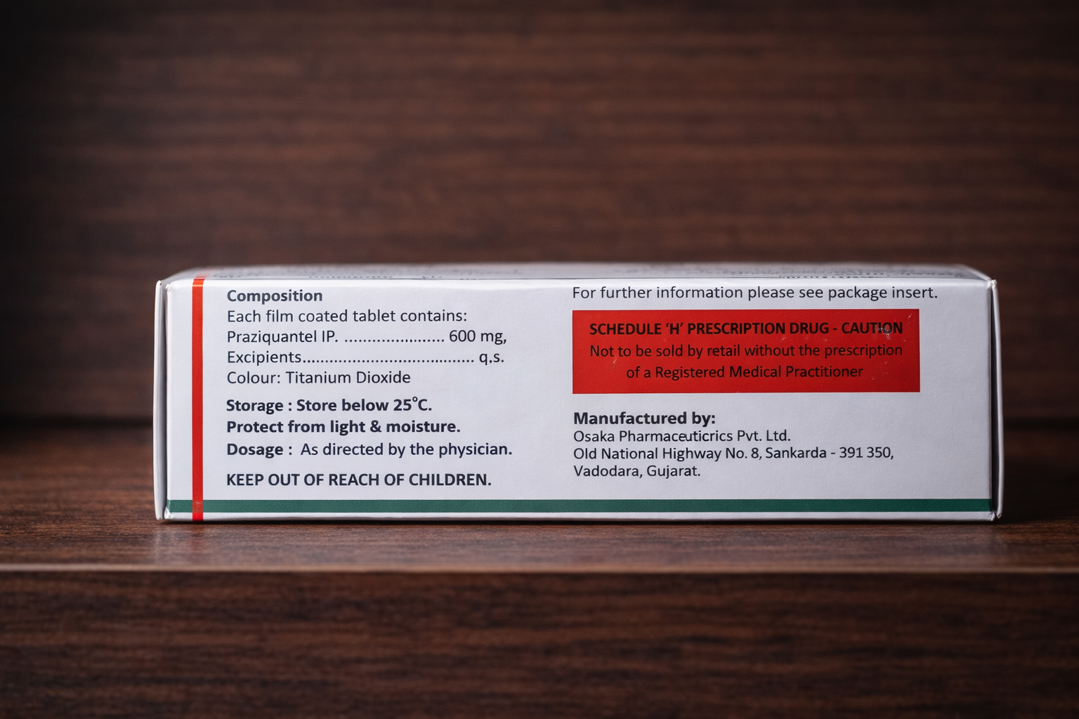 Дістосид (празіквантел) 600 мг табл №8 - Зображення 2