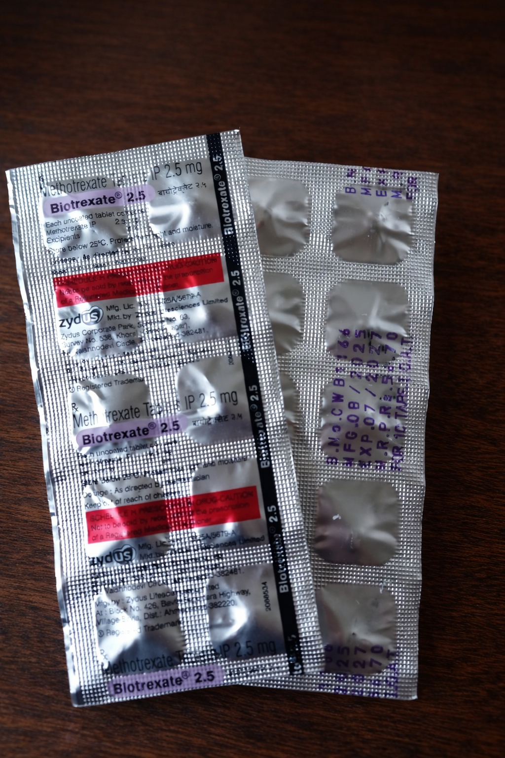 Biotrexate® (Methotrexate) 2.5 mg tablets №100 - Image 2