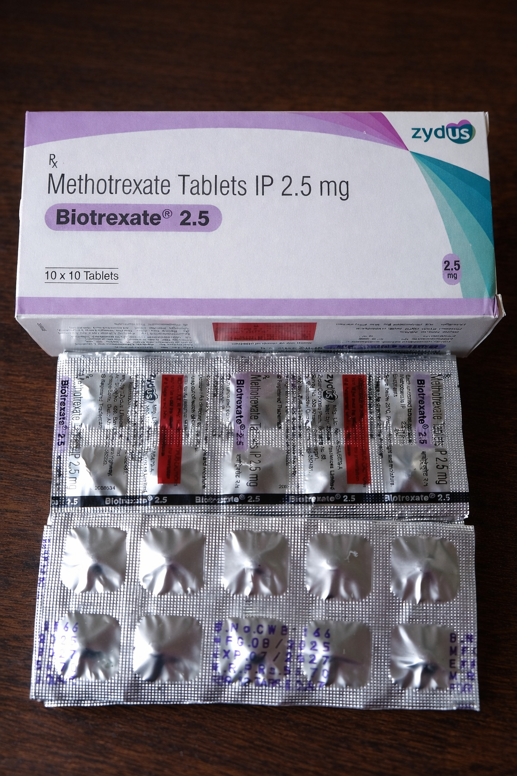Biotrexate® (Methotrexate) 2.5 mg tablets №100 - Image 4