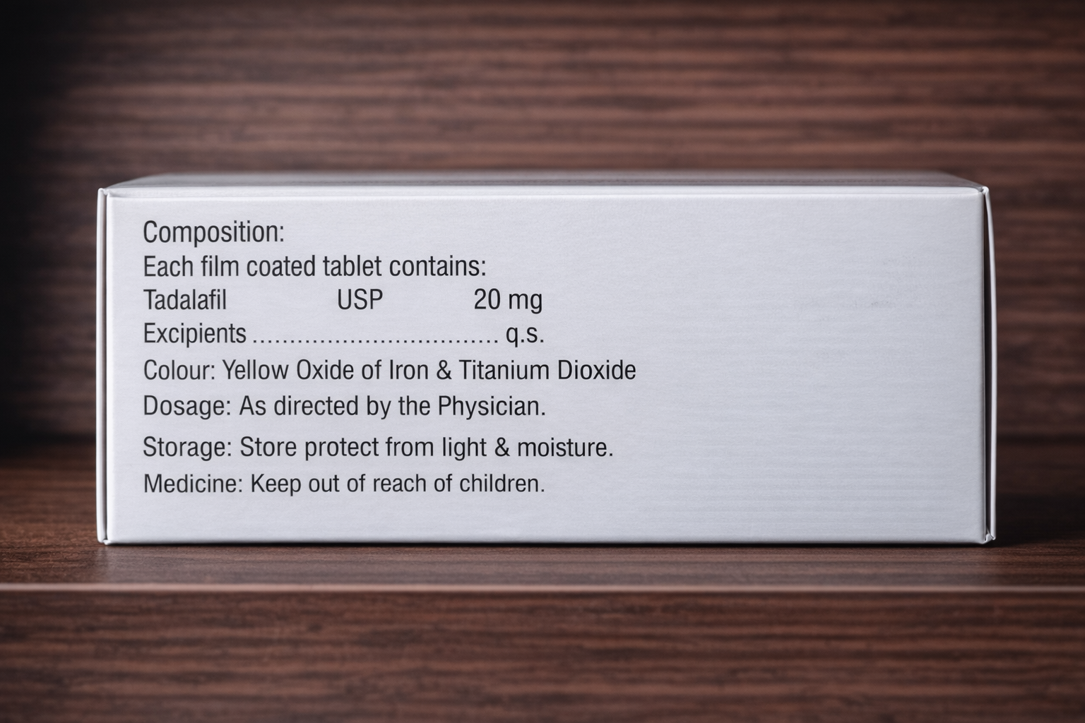 Тадабум-20 (тадалафіл) 20 мг табл. №10 - Зображення 5