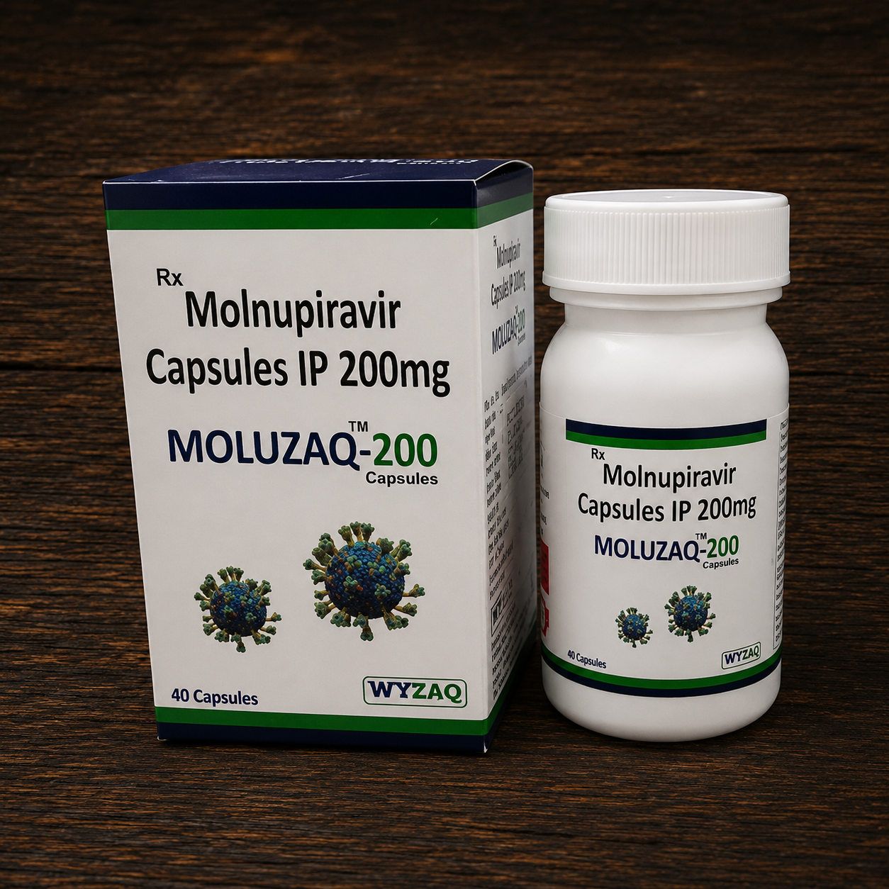 Молузак-200 (молнупиравир) капсулы 200 мг №40