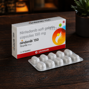 Nindanib (Nintedanib) kapsule 150 mg br.10