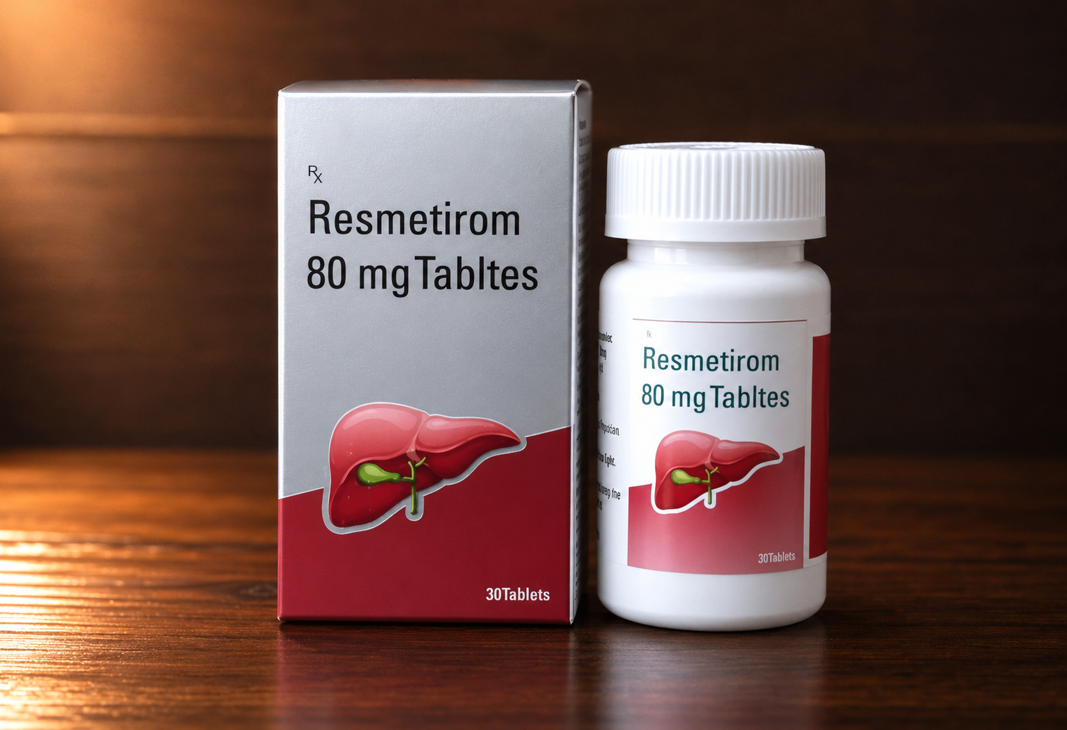 Resmetirom (Ресметиром) 80 мг №30 таблетки